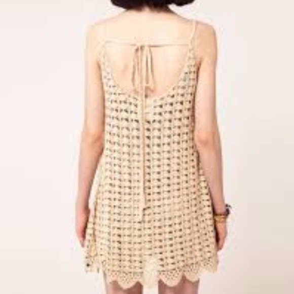 Revolve Dresses & Skirts - One Teaspoon Canyon Crochet Knit Beach Dress 8